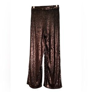 Express brown/bronze Sequin Trousers